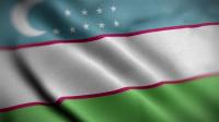 Videohive - Uzbekistan Flag Textured Waving Close Up Background HD 30306124