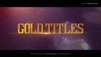 Videohive - Gold Titles  Epical Trailer 30482273