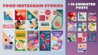 Videohive - Food Instagram Stories and Posts Pack 28882543