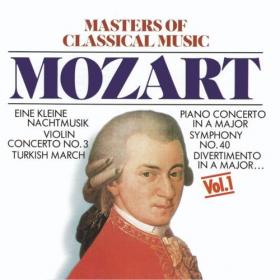 Masters Of Classical Music, Vol  1 - Mozart