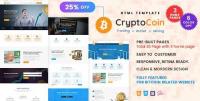 ThemeForest - CryptoCoin v1.0 - Bitcoin Crypto Currency Wallet and Mining Template - 21229314