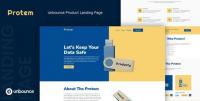 ThemeForest - Protem v1.0 - Unbounce Product Landing Page Template (Update - 8 April 20) - 25031680