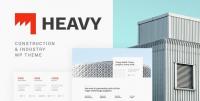 ThemeForest - Heavy v1.0.3 - Industrial WordPress Theme - 23711685