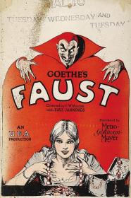 【更多高清电影访问 】浮士德德国版[德语中字] Faust A German Folk Legend 1926 MoC BluRay 1080p x264 AC3 3Audios-CMCT 20 GB