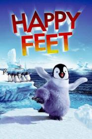 Happy Feet 2006 720p BluRay 999MB HQ x265 10bit<span style=color:#39a8bb>-GalaxyRG[TGx]</span>