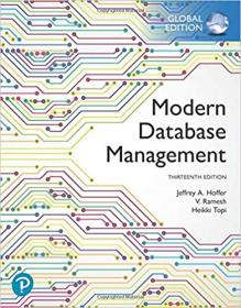 Modern Database Management, 13th Edition