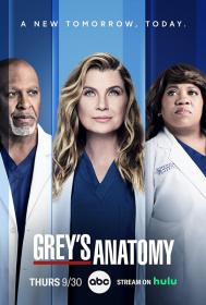 Grey's Anatomy S18E01 Here Comes the Sun 1080p WEBRip 6CH x265 HEVC<span style=color:#39a8bb>-PSA</span>