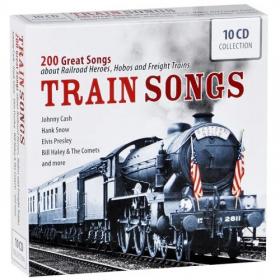 Johnny Cash, Tennessee Ernie Ford, Hank Davis, Doug Corby, Bob Riley, Jimmie O'Neal, Billy Vaughn - Train Songs (10CD) (2011) (320)