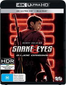 Snake Eyes 2021 BDREMUX 2160p HDR DVP8<span style=color:#39a8bb> seleZen</span>