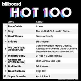 Billboard Hot 100 Singles Chart (15-01-2022)