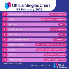 The Official UK Top 100 Singles Chart (03-02-2022)