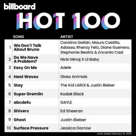 Billboard Hot 100 Singles Chart (19-February-2022) Mp3 320kbps [PMEDIA] ⭐️