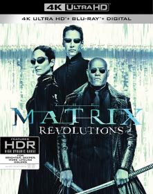 Matrix Revolutions (2003) 2160p H265 10 bit ita eng AC3 5.1 sub ita eng Licdom