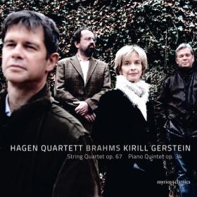 Brahms - String Quartet No  3, Piano Quintet - Gerstein, Hagen Quartett (2019) [FLAC]