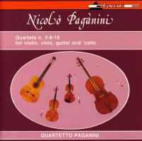 Paganini - Quartets N  2 - 8 - 15 For Violin, Viola, Guitar And Cello - Quartetto Paganini
