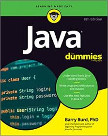 Java For Dummies (For Dummies (Computer - Tech)), 8th Edition