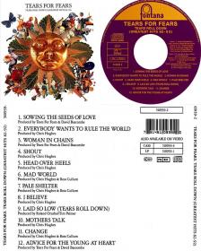 Tears For Fears - Tears Roll Down Greatest Hits 1982-1992 [Flac-Lossless]