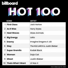 Billboard Hot 100 Singles Chart (23-April-2022) Mp3 320kbps [PMEDIA] ⭐️