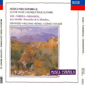 Musica Espanola - Musica Para Guitarra - Works Of Sor, Tarrega, Granados - Williams, & tec - 2CDs