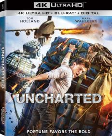 Uncharted 2022 1080p 10bit DS4K BluRay [Org BD DD 5.1-Hindi+DDP7 1-English] ESub HEVC-The PunisheR
