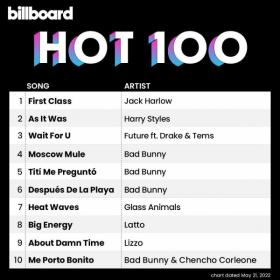 Billboard Hot 100 Singles Chart (21-May-2022) Mp3 320kbps [PMEDIA] ⭐️