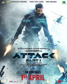 Attack  - Part 1 (2022) Hindi 720p WEBRip x264  AAC ESub