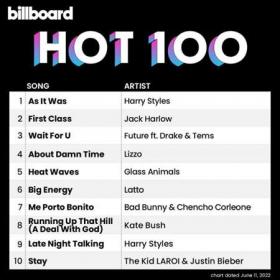 Billboard Hot 100 Singles Chart (11-06-2022)