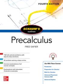[ CourseBoat com ] Schaum's Outline of Precalculus, 4th Edition by Fred Safier