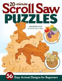 [ CourseWikia com ] 20-Minute Scroll Saw Puzzles - 56 Easy Animal Designs for Beginners