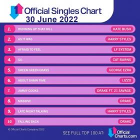 The Official UK Top 100 Singles Chart (30-June-2022) Mp3 320kbps [PMEDIA] ⭐️