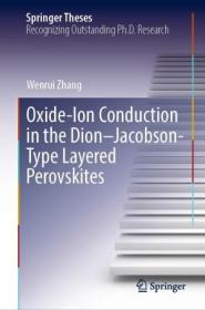 [ CourseHulu com ] Oxide-Ion Conduction in the Dion - Jacobson-Type Layered Perovskites