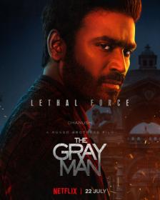 The Gray Man (2022) - 1080p HDRip - REPACK - [Hindi + ENG + TEL + Mal + Kan + TAM] - x264 - 7.2GB - ESubs <span style=color:#39a8bb>- QRips</span>