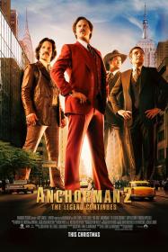 【首发于高清影视之家 】王牌播音员2[简繁英字幕] Anchorman 2 The Legend Continues 2013 BluRay 1080p DTS-HD MA 5.1 x265 10bit<span style=color:#39a8bb>-ALT</span>