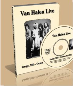 Van Halen - Largo, MD Capital Centre October 12, 1982 (2008) DVD [Fallen Angel]