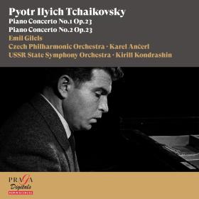 Tchaikovsky - Piano Concertos Nos  1 & 2 - Emil Gilels, Kirill Kondrashin (2017) [24-96]