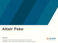 Altair HW FEKO 2022.1.2 (x64) HotFix only