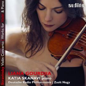 Stravinsky - Violin Concerto & Works for Violin and Piano - Liana Gourdjia (2017) [24-48]