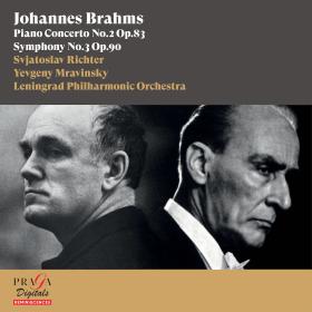 Brahms - Piano Concerto No  2 & Symphony No  3 - Svjatoslav Richter, Mravinsky (2013) [24-96]