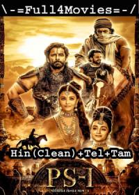 Ponniyin Selvan Part I (2022) 1080p WEB-HDRip Multi Audio [Hindi ORG (Clean) + Telugu + Tamil] x264 AAC ESub <span style=color:#39a8bb>By Full4Movies</span>