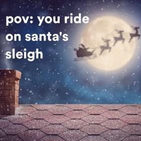 Pov꞉ you ride on santa's sleigh (2022)