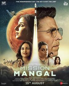 Mission Mangal (2019) 1080p HS WEB-DL x264 AAC2.0 ESub - SP3LL