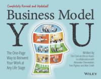 [ TutGator com ] Business Model You - The One-Page Way to Reinvent Your Work at Any Life Stage (The Strategyzer), 2nd Edition