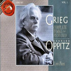 Grieg - Complete Works For Piano Solo - Gerhard Oppitz - Vol  One of Two