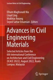 [ TutGator com ] Advances in Civil Engineering Materials - Selected Articles from the 6th International Conference on Architecture