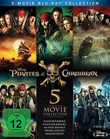 Pirates of The Caribbean 2003-2017 Movie Pack 2160p UHD BDRIP HDR x265 AC3<span style=color:#39a8bb>-AOC</span>