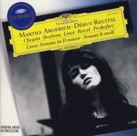 Martha Argerich - Début Recital  Liszt Sonata In Bm,  Sonate H-Moll - Chopin, Brahms, Liszt, Ravel  &etc