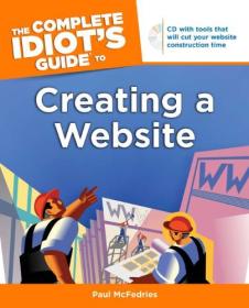 The Complete Idiot's Guide to Creating a Website <span style=color:#39a8bb>-Mantesh</span>