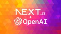 Next JS Open AI GPT Nextgeneration Next JS AI apps