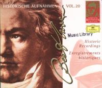 Complete Beethoven Edition Vol  20 - Historic Recordings (incl correct CD4)