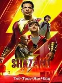 Shazam (2019) 1080p BluRay - x264 - (DD 5.1 - 640Kbps) [Tel + Tam + Hin + Eng] - 3.8GB